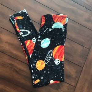LuLaRoe OS NWOT Space leggings
